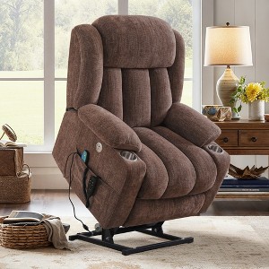 Arceso Dual Motor Power Lift Recliner Chair for Elderly, Oversized Recliner Chair, Lift Recliner Chair with Heat and Massage, USB Ports - 1 of 4