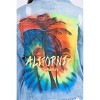 Women's Full Size Painted Back Distressed Denim Jacket - American Bazi - 4 of 4