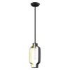 Livex Lighting Meadowbrook 1 - Light Pendant in  Black/Brushed Nickel - 4 of 4