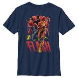 Boy's The Flash Distressed Superheroes Team T-Shirt