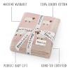 100% Luxury Cotton Knit Swaddle Receiving Blanket for Newborns and Infant Boys and Girls - 3 of 4
