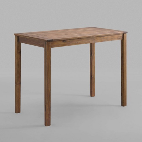 Oak counter height deals table