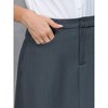 INSPIRE CHIC Women's Business High Waist Casual Work Pencil Long Skirts - 4 of 4