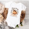 The Juniper Shop Coquette Farm Fresh Pumpkin Baby Bodysuit - 2 of 3