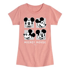 Girls' - Disney - Mickey & Friends Fitted Short Sleeve Graphic T-Shirt - 1 of 4