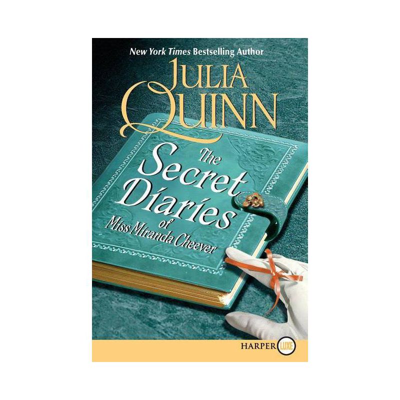 Secret Diaries of Miss Miranda Cheever - Large Print by  Julia Quinn (Paperback), 1 of 2