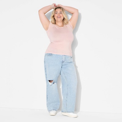 Women's Short Sleeve Jersey Seamless T-Shirt - Wild Fable™