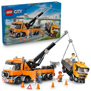 LEGO City Heavy-Duty Recovery Tow Truck with Crane 60467 - 1 of 4
