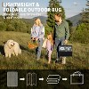 Outdoor Rug for Patios Waterproof Clearance Reversible Patio Mat Plastic Straw Rug RV Camping Mat Outside Carpet for Camping RV,Porch,Deck - 4 of 4