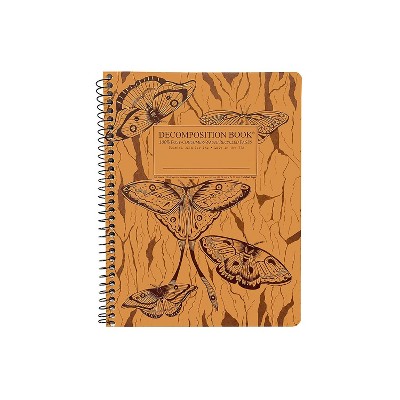 Decomposition Midnight Moths 1-Subject Notebooks College Ruled 80 Sheets Multicolored (17457)