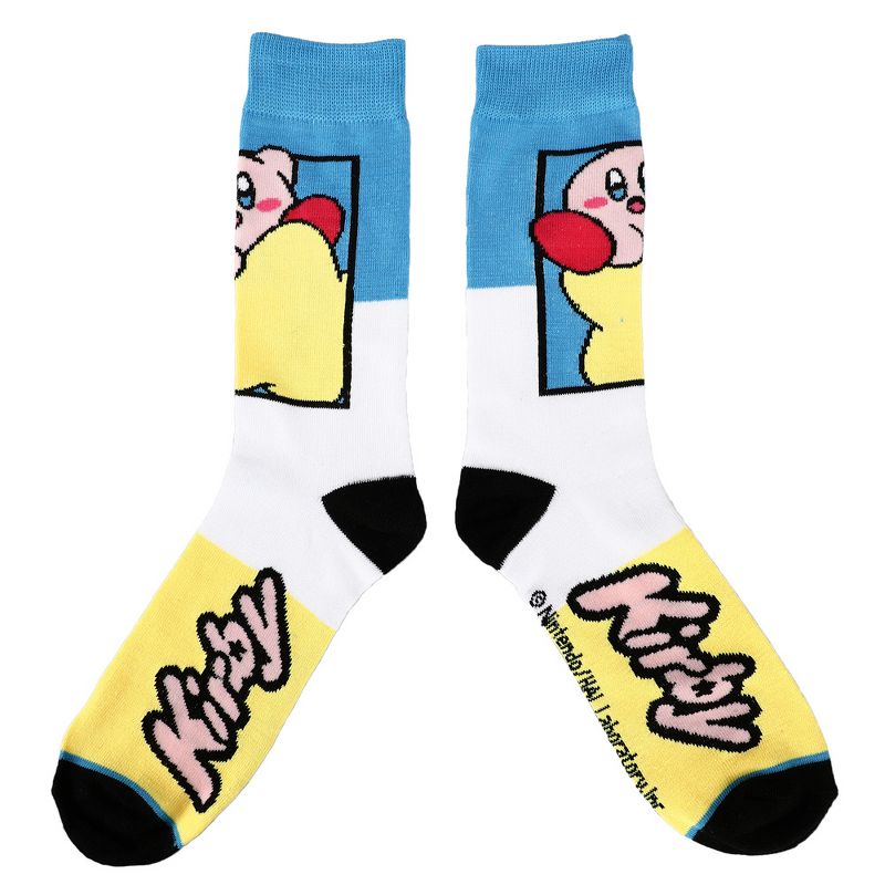 Kirby Casual Crew Socks Set for Men 5-Pair Pack, 4 of 7