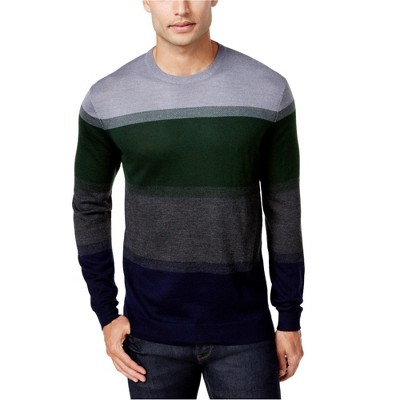 Club Room Mens Colorblocked Pullover Sweater