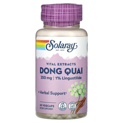 Solaray Vital Extracts, Dong Quai, 60 VegCaps