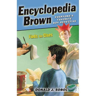 Finds the Clues - (Encyclopedia Brown) by  Donald J Sobol (Paperback)