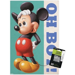 Trends International Disney Mickey Mouse: Good Old Days - Oh Boy! Unframed Wall Poster Prints - 1 of 4