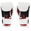 Fairtex BGV1 White/Black/Red Muay Thai Boxing Glove - image 2 of 4