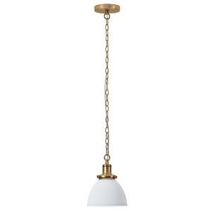 Hudson and Canal Wide Pendant with Metal Shade - 1 of 4