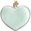Old World Christmas Glass Blown Ornament for Christmas Tree, Love My Grandpa Heart - 2 of 3