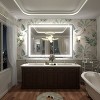 Apmir Super Bright 192 LEDs/m Front LED Lighted Anti-Fog Tempered Glass Bathroom/Vanity Mirror with ETL & 3-Year Warranty - 2 of 4