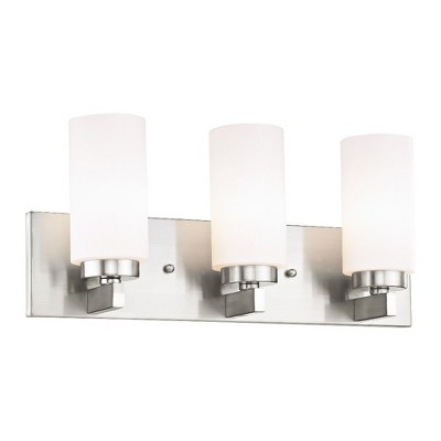Livex Lighting West Lake 3 - Light Vanity in  Brushed Nickel
