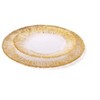 Classic Touch Set of 4 Chargers with Flashy Gold Design - 2 of 3