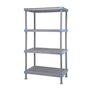 Quantum Storage Systems Millenia Shelving Unit, 42"W X 18"D X 74"H, 2000 Lbs Load Capacity - 1 of 3