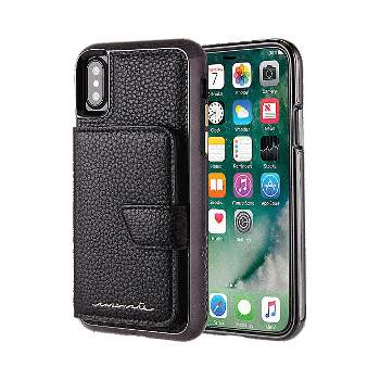 Case-Mate Compact Mirror Wallet Case for Apple iPhone X/XS - Black