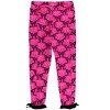 RuffleButts Toddler Girls UPF50+ Active Pocket Ruffle Legging - 2 of 2