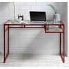 NicBex 48 Inch Modern Computer Home Office Desk with 1 Open Shelf and Glass Top for Study Room,Bedroom and Office - 2 of 4