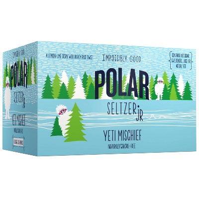 Polar Yeti Mischief Seltzer Water - 6pk/7.5 fl oz Cans