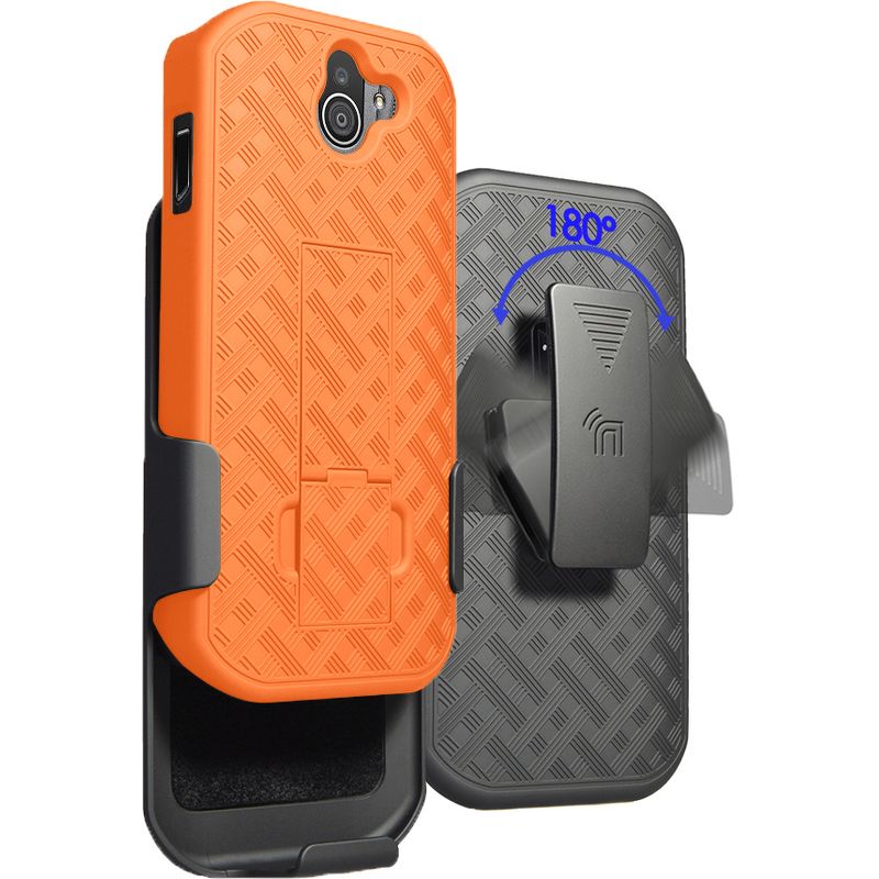Nakedcellphone Case with Stand and Belt Clip Holster for Kyocera DuraForce Pro 2, 1 of 10