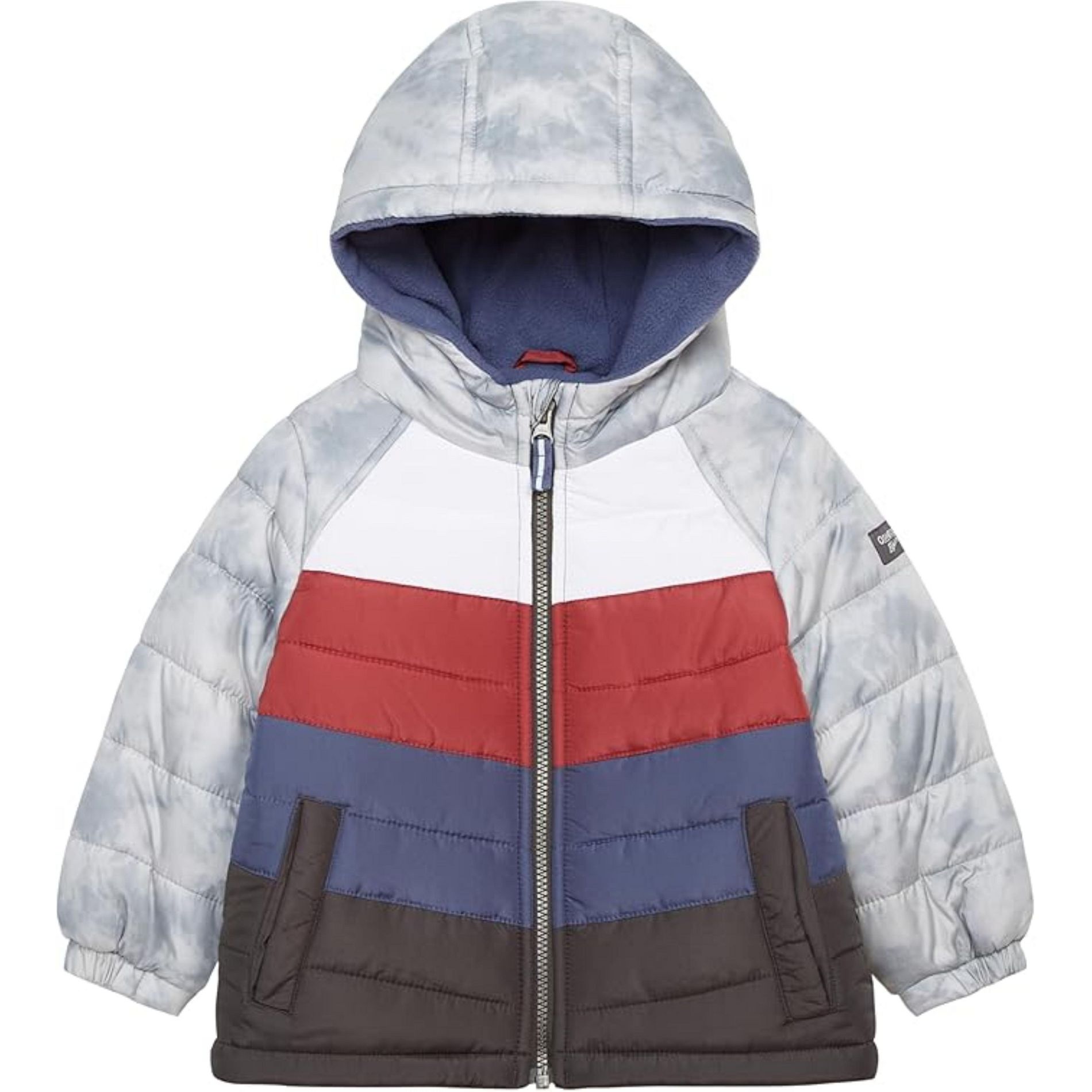 OSHKOSH B'GOSH Toddler/Little Boys' Heavyweight Colorblock Puffer Coat