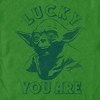 Men's Star Wars: The Empire Strikes Back Yoda Lucky You Are T-Shirt - 2 of 4