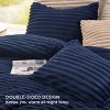 Bedsure Fluffy Comforter Set King - Cream White, 3 Pieces Plush Fuzzy Bed Set, 1 Shaggy Comforter with 2 Pillowcases - 3 of 4
