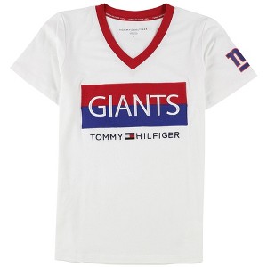 Tommy Hilfiger Womens New York Giants Embellished T-Shirt - 1 of 2