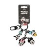 Mickey, Minnie, Donald and Goofy Hard Enamel Charms Keychain - 3 of 3