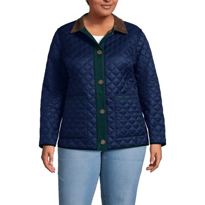 Lands end womens quilted jacket best sale