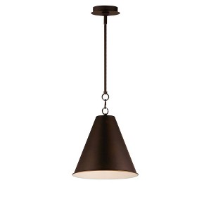 Maxim Lighting Veritas 1 - Light Pendant in  Chestnut Bronze - 1 of 4