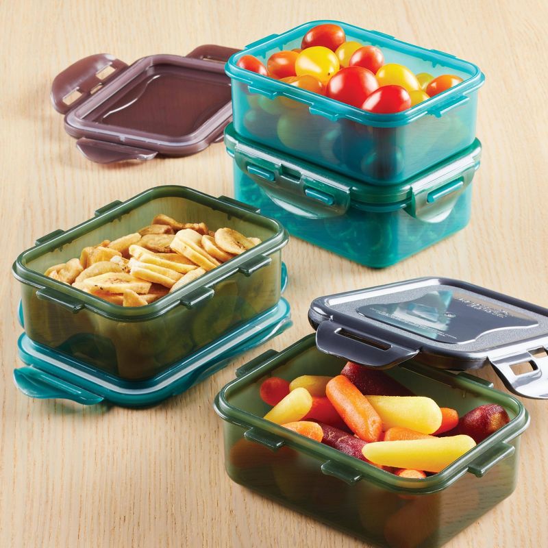 LocknLock Rectangle Food Storage Containers - 4pk, 2 of 7
