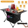 iMountek "Foldable Aluminum Camping Table with Storage Basket & Carrying Bag for BBQ, Picnic, Hiking & Fishing" Large Black Size L - 4 of 4