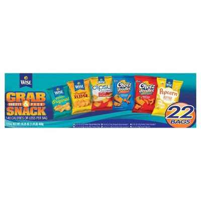 Wise Grab & Snack Variety Pack - 22ct