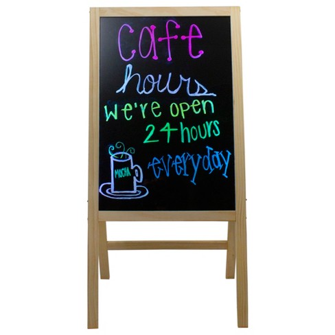 led chalk board