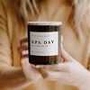 Sweet Water Decor Spa Day 11oz Amber Jar Soy Candle - 3 of 3