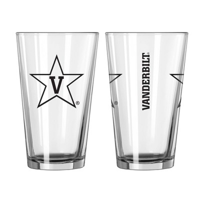 NCAA Vanderbilt Commodores Gameday Pint Glass - 16oz