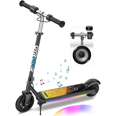 Mastgoal Electric Scooter for Kids, 150W Motor 10mph Speed Electric Scooter with Adjustable Handlebar and LED Lights