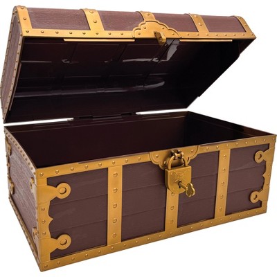 Teacher Created Resources® Treasure Chest with Lock & Key - For Classroom, Kids Prizes, & Toys