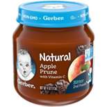 Gerber 2nd Food Natural Apple Prune Baby Meals - 4oz