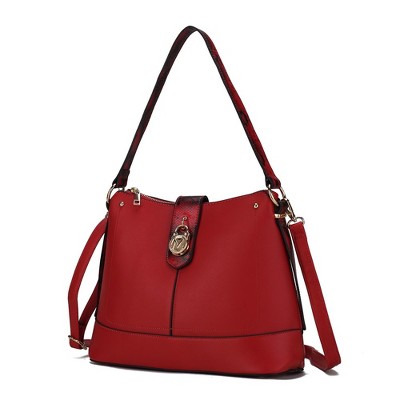 MKF Collection Ezra Snake Embossed Shoulder Trendy Bag by Mia K