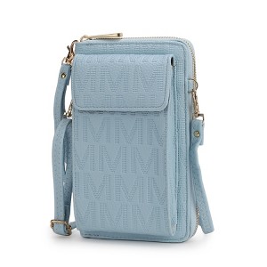 MKF Collection Caddy Vegan Leather Women’s Phone Wallet Crossbody Bag by Mia K - 1 of 4