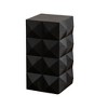 LIVAREEmlen 23.62"Height Three-dimensional Embossed Pattern Design Retro Coffee Table Retro Furniture - 2 of 4